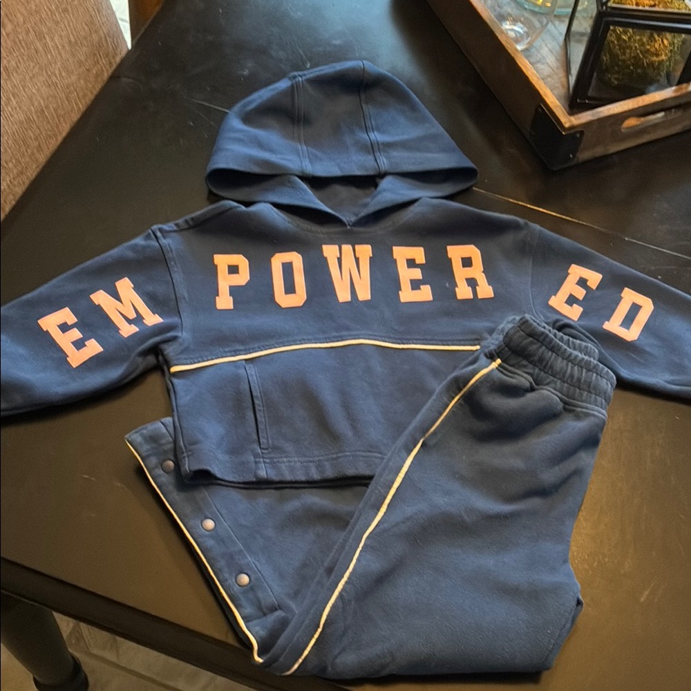 Empowered Blue Sweat Suit l XS (5)